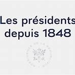 liste des présidents français depuis 18522