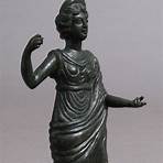 a byzantine woman statue made of iron1
