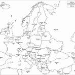 desenho do mapa da europa para colorir5