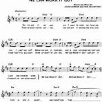 we can work it out music sheet5