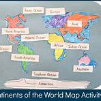 map of the world continents for kids3
