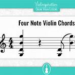 What are the violin chords?1