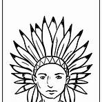 native american night before christmas coloring sheets for kids3
