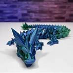 crystal dragon 3d print2