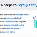 official name change form3