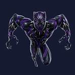 black panther purple wallpaper3