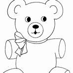 teddy bear to color3