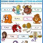 zodiac signs worksheet3