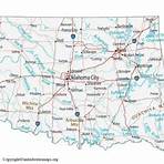 oklahoma city oklahoma united states map with cities labeled names4