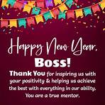 happy new year wishes to boss4