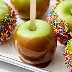 What do you put on a caramel apple?1