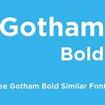 gotham bold font free3