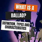 What are some characteristics of a ballad poem?4