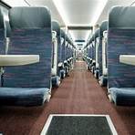 what is the standard width of a train seat height is equal1