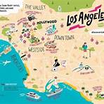 los angeles california united states map image free download3