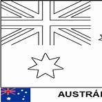 bandeira de austrália para colorir4