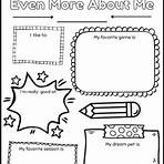 all about us worksheets kindergarten printables5
