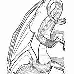 wings of fire create your own dragon coloring pages easy4