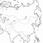 mapa continente asiático a44