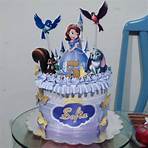 faixa para colocar ao redor do bolo princesa sofia4