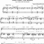 how high the moon partitura2