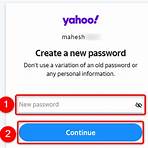 yahoo mail login in change password2