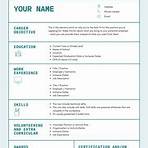 resume templates for high school students1