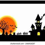 haunted house silhouette1