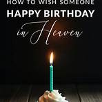 do you have a birthday card for someone in heaven1