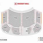 How many seats does Massey Hall have?4