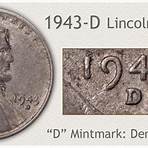 What is the nickname for a 1943 Lincoln cent?4