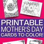 mother's day card to color3