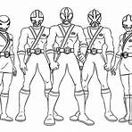 power ranger rojo dibujo1