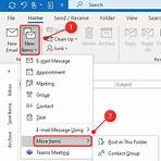 creating email template outlook mail3