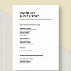 What is an inventory report template?2