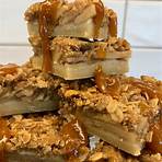 gourmet carmel apple cake bars recipe2