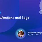 what is the difference between a mention and a tag on facebook meaning4