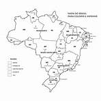 mapa do brasil regiões colorir3