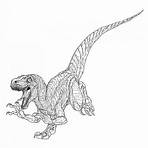 dinossauro para colorir velociraptor5