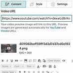 why don't videos work in mailchimp3