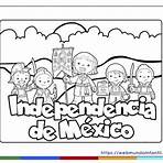 imagen de héroes de la independencia de méxico para colorear4