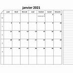 calendrier 2021 à imprimer1