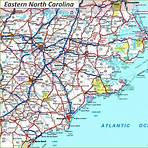 nc map north carolina with cities and highways3