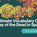 the day of the dead vocabulary4
