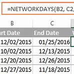 who is workday in excel 20214