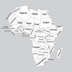 What is Africa blank map?4
