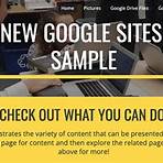 google sites create template4