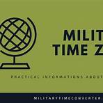 What is military time zone?3