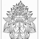 goku ultra instinct mastered coloring pages2