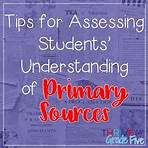primary and secondary sources examples for 5th grade3